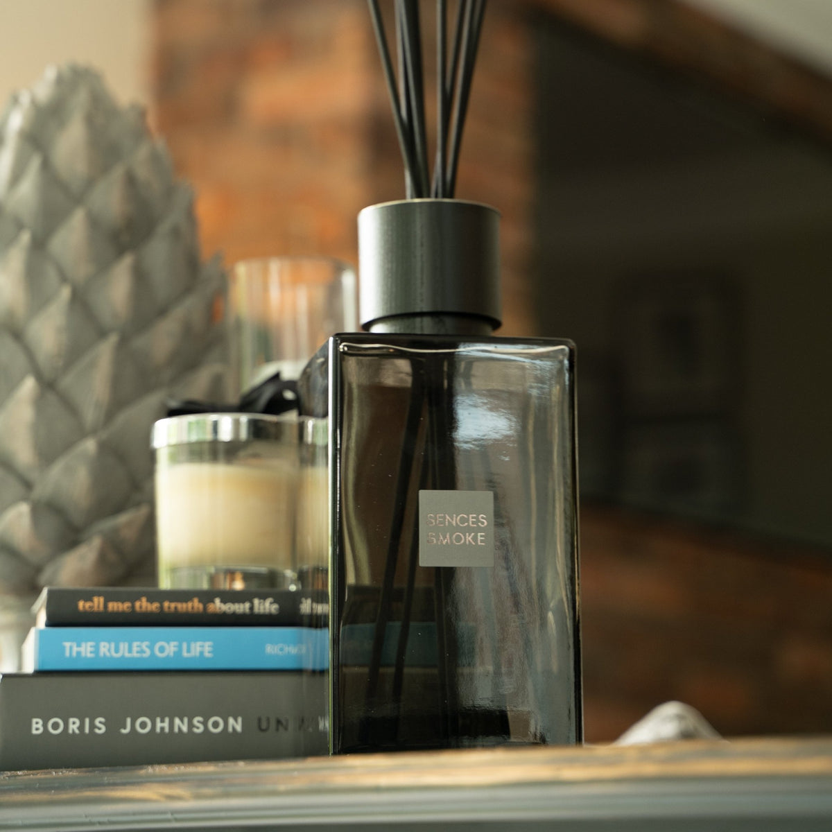 Smoke extra large reed diffuser — FREDA Home