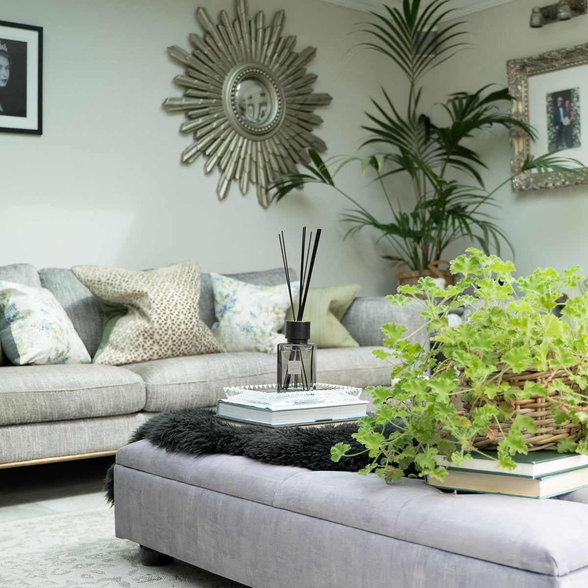 Florist Sences large reed diffuser, styled at home — FREDA Home