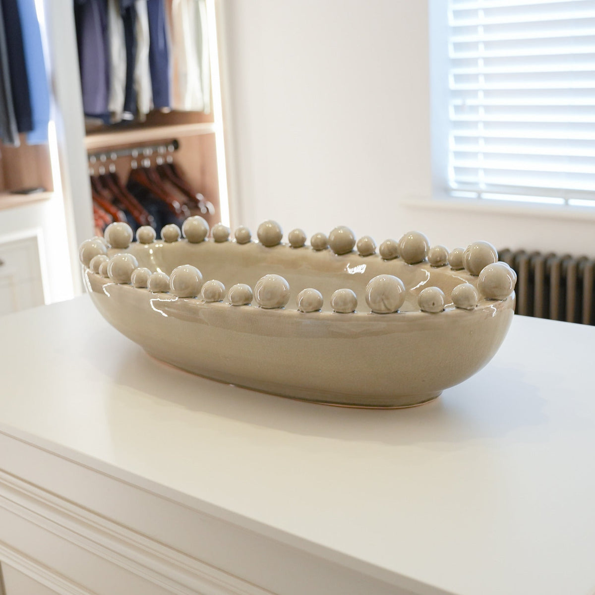 Oval Bobble ceramic bowl — FREDA Home