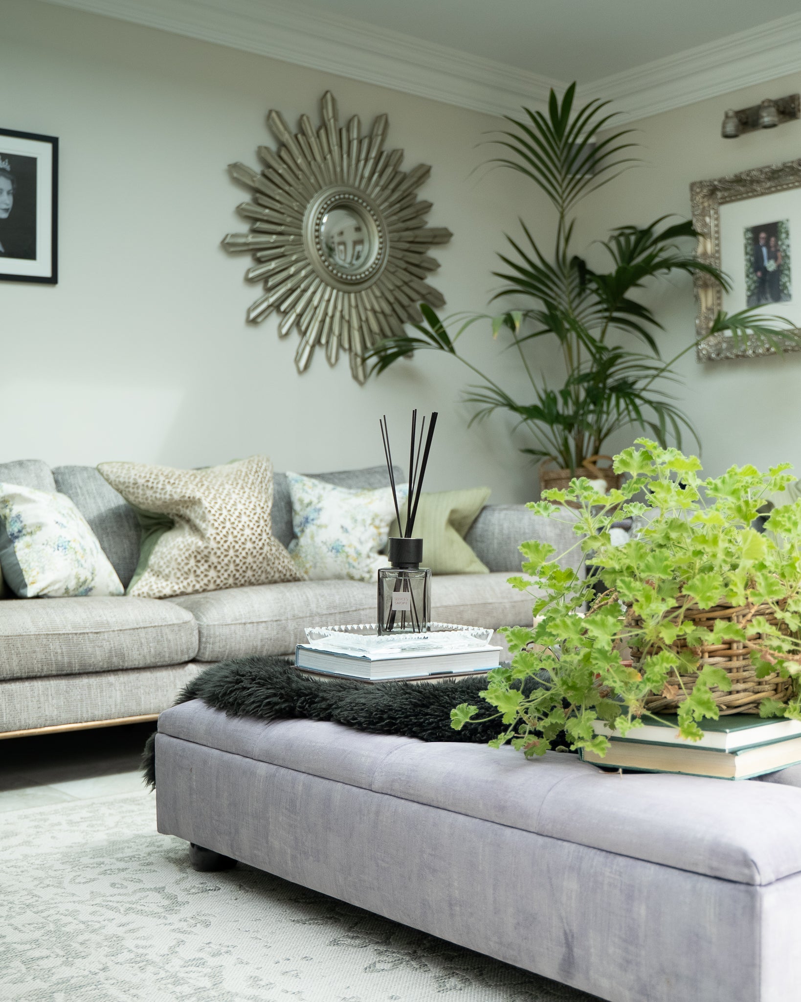 Florist Sences large reed diffuser, styled at home — FREDA Home