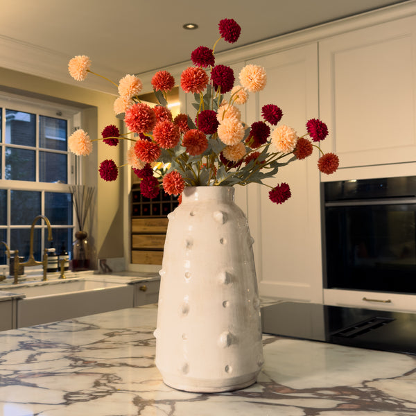 Distressed Bobble | Ceramic Vase