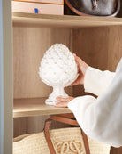 Artichoke ceramic ornament, styled at home — FREDA Home
