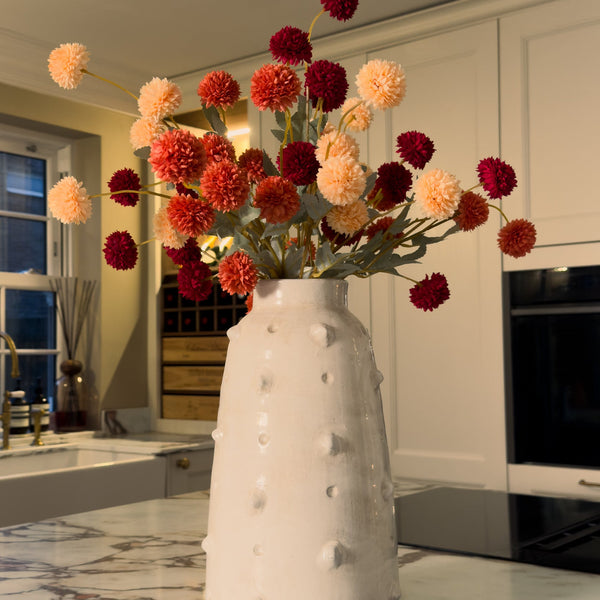 Distressed Bobble ceramic vase — FREDA Home